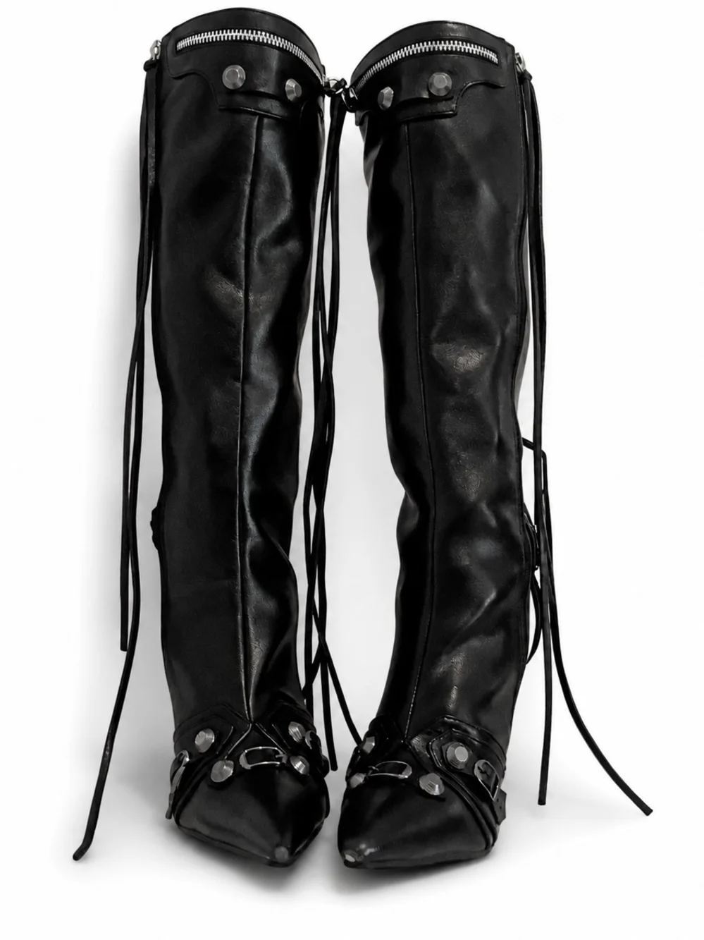 Y2K Studded knee High Boots - Women's Size, 8.5